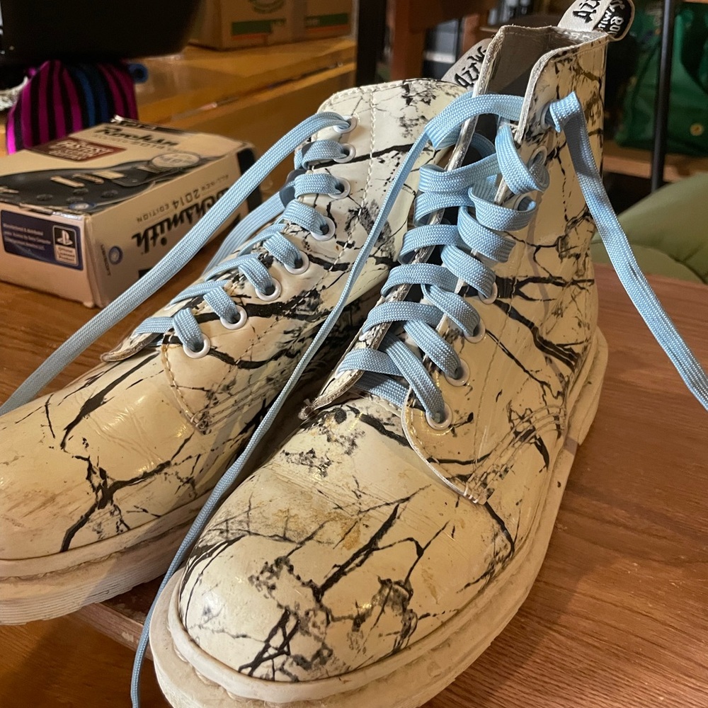Marbled Dr Martens
